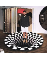 Half-price discount on mesmerizing Vortex Illusion Rug.