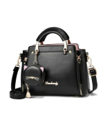 Adorable Handbag with Letters, Dainty Purse, Stylish Shoulder Bag