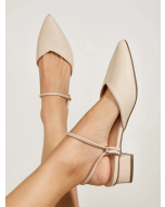 Sleek and Simple Slingback Flats with Pointed Toes