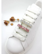 2pcs Rhinestone Decor Shoe Decoration
