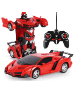 Outdoor RC Car Transformation Robots: 2-in-1 Remote Control Toy