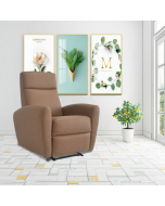 Redde Boo Modern New Coming Reclining Home Theater Leisure Recliner Sofa, Modern living room furniture small manual recliner single chair for Reading,Home Theater,Living Room,Bedroom