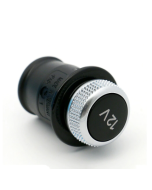 Car Cigarette Lighter Cover Chrome Plated Cigarette Lighter Plug For Audi A3 A4 A5 A6L Q3 Q5 RS7 4H0919311 4L0919311 12V