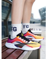 Sporty Lace Up Front Low Top Sneakers for Running