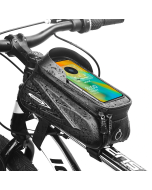 Waterproof Phone Mount Bag for Bicycles with Touchscreen Capability