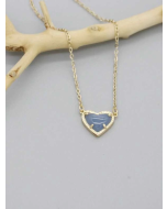 Pendant Necklace with Heart Shape Design
