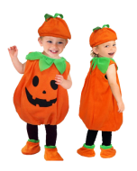 Children Halloween pumpkin costumes baby cosplay modeling performance clothes cute pumpkin baby costumes