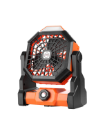 New outdoor fan infinitely variable speed fan portable large wind power charging camping fan lighting