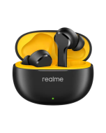 Realme Buds T100 5.3 Bluetooth Earphone AL ENC Noise Cancelling for Calls IPX5 Waterproof Black