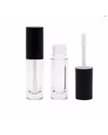 Custom Logo Private Label Empty Lipgloss Clear Transparent Lip Gloss Container Tubes
