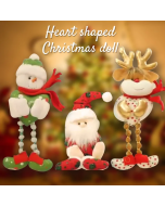 Heart Shaped Christmas Doll Template Set(9 PCS)-- With Instructions
