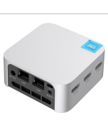 T8 Plus Mini PC, Intel Alder Lake N100 Quad Core up to 3.4GHz, 16GB DDR5 512GB SSD, 2xRJ45 1000Mbps LAN, 3xUSB3.1 Wi-Fi 5 BT4.2 Audio, 3xHDMI 2.0 4K@60Hz Triple Display, Windows 11 Pro - EU Plug