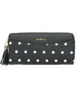 Women Dot Long Wallet Phone Bag Card Holder
