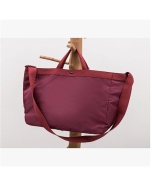 Women Lightweight Portable Gym Bag Boarding Large Capacity Folding Travel Bag