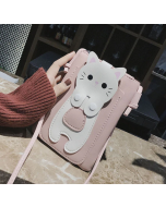 Cartoon Cat Phone Bag Shoulder Bag Crossbody Bags Hang Bag