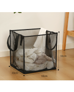 Mesh Dirty Laundry Basket Bathroom Large Multi-functional Laundry Basket Foldable Bathroom Bathroom Dirty Laundry Basket