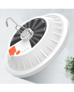 Solar Rechargeable LED UFO Lights Home Power Outage Emergency Light Bulb Outdoor Camping Lights Night Market Stall Lights