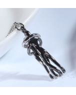 S925 Sterling Silver Villain Hug Necklace