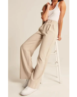 discount High Waist Tailored Wide Leg Pants (Buy 2 Free Shipping)