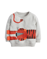 Little maven Europe and the United States brand children's children's sweater long-sleeved round neck printing children's sweater fall and winter new models