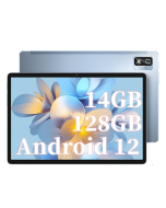 Blackview Tab 12 Pro Android 12 Tablet 10.1 Inch 14GB+128GB(TF 1TB), Octa-Core, 4G LTE+5G WiFi, 6580mAh, 13MP+5MP, 1920*1200 FHD+, Tablet PC Dual SIM/Face ID/OTG/GPS/ BT5/Type C/3.5mm Headphone Jack