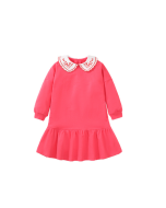 Little maven Europe and the United States children's dresses fall girls long-sleeved children's dress cotton embroidery girls skirt
