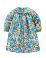 Little maven children's dresses 2022 fall new Europe and the United States children's dresses cartoon flowers girls dresses