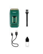 Stainless Steel Double Mesh Washable Reciprocating USB Charging Smart Anti-pinch Electric Shaver