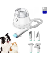 INSE P20 Dog Clipper with Pet Hair Vacuum Cleaner With 5 Proven Care Tools