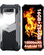 Oukitel WP26 16GB RAM+256GB ROM&Android 13 10000mAh Large Capacity Battery 6.58" FHD+ INCELL display & 2408*1080 resolution