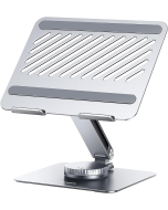 UGREEN Laptop Stand for Desk Adjustable 360 Rotating Base Compatible with MacBook Pro Air Stand, Lenovo Ideapad 3, Dell Chromebook, HP Notebook up to 17.3 Inch