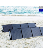OUKITEL PV200 Foldable Solar Panel with Kickstand, 21.7% Solar Conversion Efficiency, IP65 Waterproof
