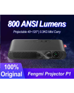 Fengmi P1 Projector Mini ALPD Portable Laser Smart Cinema Home Theater Support Wireless Screen Casting Beamer 800 ANSI Lumens