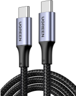 UGREEN 100W USB C to USB C Cable Type C Fast Charging Compatible with iPhone 15/15 Plus/15 Pro/15 Pro Max/Samsung Galaxy S23/S22 Ultra/Laptop/Tablet/Switch, etc. 6.6FT Black