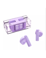 Lb04C Newest LED Display Bluetooth 5.3 Earbuds Wholesale Wireless Headphone Handfree Transparent Headset In Ear Stream Earphone