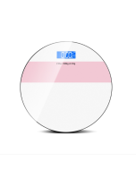 Human body weight scale USB home body fat scale battery model (white powder)