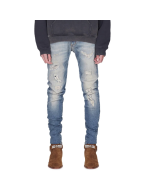 Men's Stretch Slim Ripped Jeans