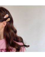 Sweet girl hair clip broken hair side hair card bangs duckbill clip hair accessories female forehead clip without trace clip