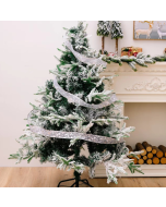 Light string Christmas tree lights Ribbon lights Gift box decorative ribbon Christmas satin LED lights