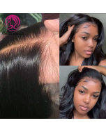 Raw Brazilian Virgin Human Hair Loose Deep Wave Hd Full Lace Front Human Hair Wig Transparent Lace Frontal Wig For Black Wome