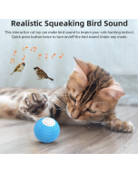 Intelligent pet cat toy ball light up yo-yo 5cm diameter remote control version