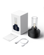 Candle light aromatherapy diffuser usb diffuser desktop ambient light humidifying aromatherapy diffuser