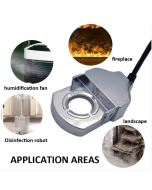 DC24V 24W Ultra-thin T-shaped fireplace special large fog volume fog head fog plate