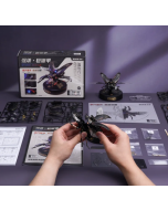 Robotime Rokr The Storm Beetle DIY Moveable Mechanic Organism 3D Puzzle Series Steampunk Design Funny Toys for Kids Child