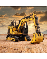 Robotime Rokr Excavator Engineering Vehicle 3D Wooden Puzzle For Kids Adults Building Blocks Set Improve Hands-on Skills TG508K