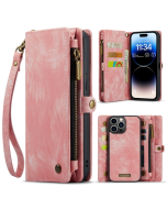 iPhone 15 detachable multifunctional mobile phone leather case