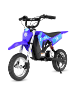 Only ship to US - DK1 - Blue (Electric Dirt Bike For Kids Ages 3-13)