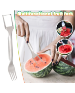 2024 New Year Hot Sale-49% OFF)2-in-1 Stainless Steel Fruit Cutter
