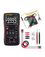 ANENG Q1 9999 Counts True RMS Digital Multimeter AC DC Voltage Current Resistance Capacitance Temperature Tester Auto/Manual Raging with Analog Bar Graph