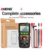 ANENG M109 Digital Multimeter 4000 count AC/DC Voice Broadcast Electrical Instruments Tester Auto Multimetro Profesional Meter
